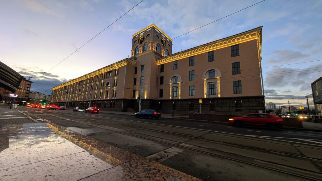 Электромонтажные работы освещение фасадов зданий